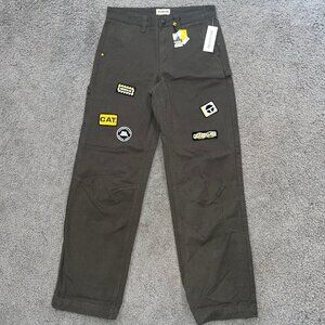 Caterpillar and Urban Outfitters Collab. Olive Green Men's Carpenter Pants - NWT